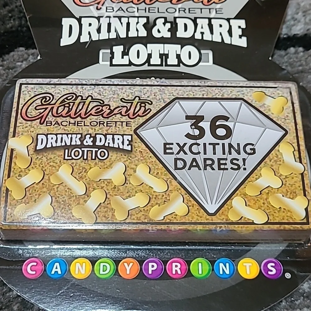 WEDDING KOOZIES GIFT TREAT BAGS DRINK & DARE BACHELORETTE LOTTO BUNDLE